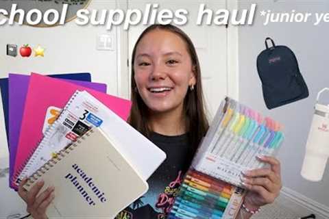 SCHOOL SUPPLIES HAUL 2023 *junior year in high school* ✏️