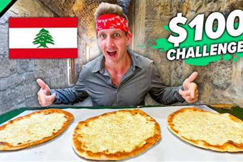 Lebanon $100 Street Food Challenge!! Super Cheap Middle East Feast!!