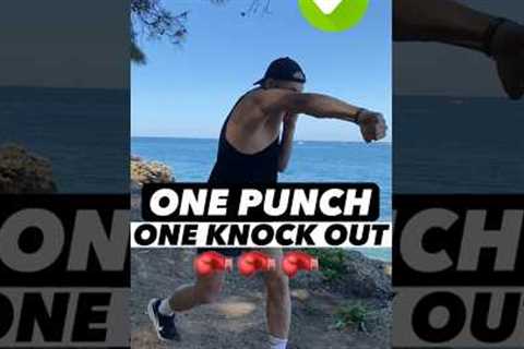 TUTORIAL: KNOCKOUT PUNCH🥊 #boxing #mma #training #fighter #kickboxing #training