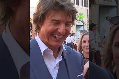 Does Tom Cruise EVER sleep??? #shorts | E! News