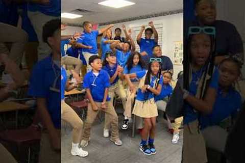 Teacher catches kids shooting a music video at school #shorts