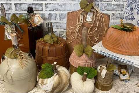 How do turn Everyday item into Fall Decor