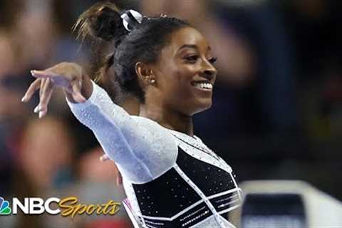 SIMONE BILES IS BACK: the GOAT dominates US Classic in first meet in two years | NBC Sports