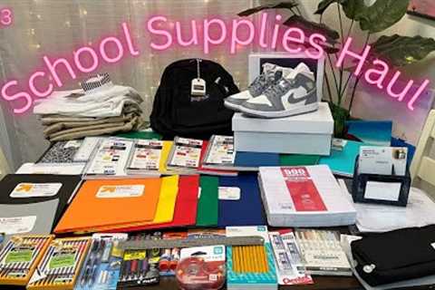 SCHOOL SUPPLIES HAUL 2023! | Back to School