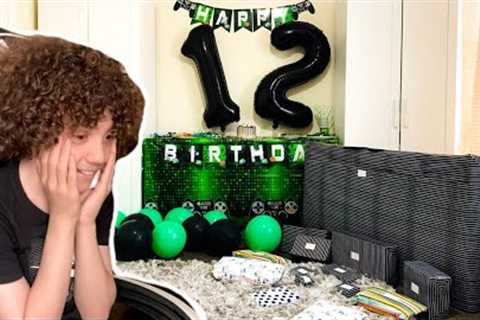 DONTAE’S 12TH BIRTHDAY MORNING OPENING PRESENTS | **HUGE SURPRISE REVEAL** | The Bowie Family