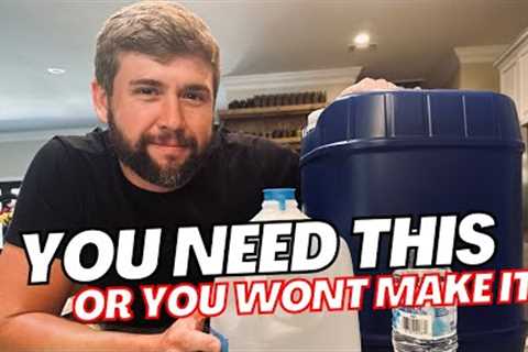 99% of People Will DIE WITHOUT THIS! EMERGENCY WATER STOCKPILE | DO NOT MAKE THIS MISTAKE