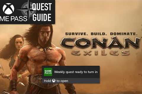 Conan Exiles Weekly Xbox Game Pass Quest Guide - Build 20 Objects