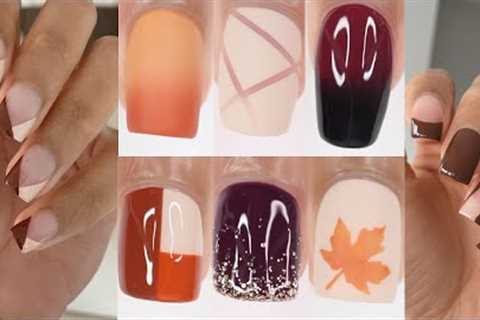 TOP 42 EASY FALL NAIL IDEAS! | huge fall nail art compilation