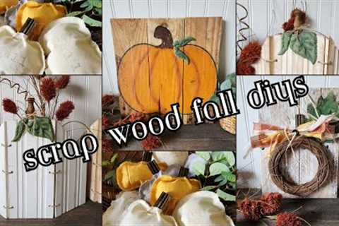 *NEW* Fall DIYs Using Scrap Wood! | Fall DIY Projects | Scrap Wood DIYs