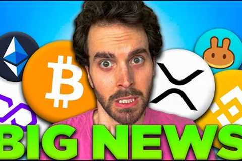 The Crypto Market Is About To Go Crazy (Ripple, Binance, &amp; Bitcoin News)