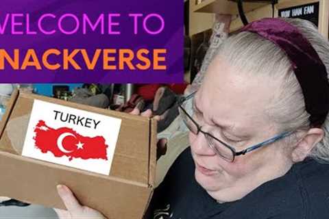 Snackverse - Original Box - July 2023 - Turkey - Unboxing And Taste Testing - Monthly Mystery Box