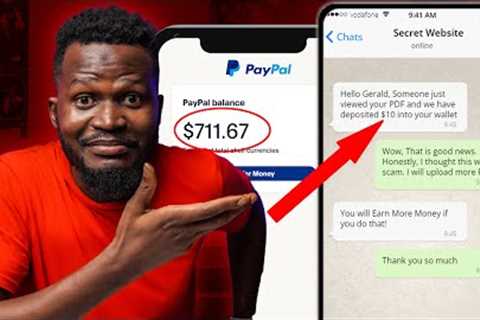 Earn $10 Every 10 Minutes Uploading PDF Files on This Secret Website (NO JOKES) - Make Money Online