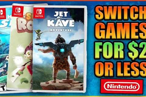 Awesome Nintendo Switch Games For $2 Or Less!