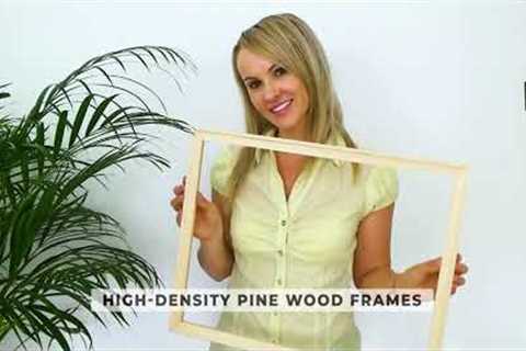 How To Assemble Pine Wood Frame for Paint by Numbers？VT21091601