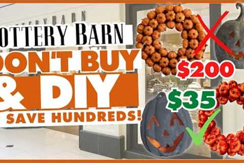 Fall Home Decor DIYS on a BUDGET! 🍁 Save HUNDREDS DIYing vs. Buying from Pottery Barn! 🤯