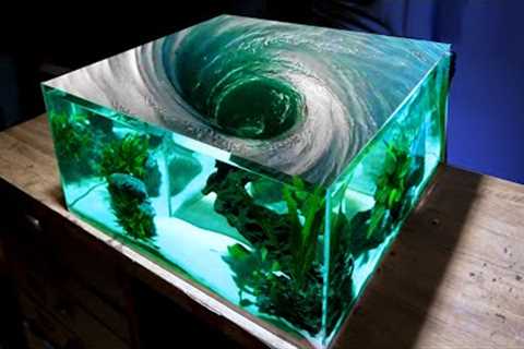 I made a WHIRLPOOL fish tank