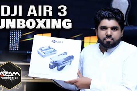 DJI Air 3 Drone Camera Unboxing and First Look | Ultimate Aerial Adventure | 1st Time in Pakistan