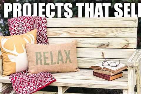 Top 5 Outdoor Woodworking Projects That Sell