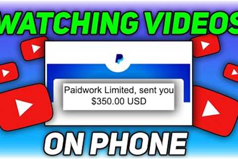 Unbelievable - Earn $350 Watching Videos With This APP (2023) | Make Money Online On Phone