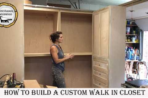 Woodworking Projects : How To Make A Walk In Closet Part 3
