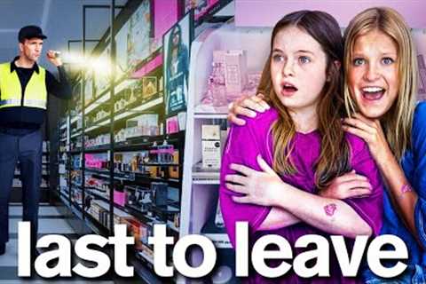 LAST TO LEAVE Mall Wins Mystery Prize