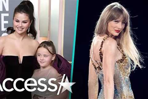 Selena Gomez Dances w/ Sister Grace At Taylor Swift's Concert