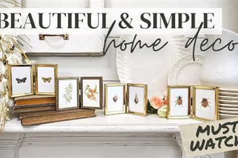home decor from thrift store shopping • high end  •  shabby chic  •  HAUL