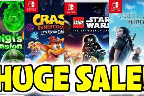 Check Out These CRAZY Nintendo Switch Game Sales!