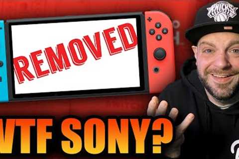 Sony Made Nintendo Take Down THIS Nintendo Switch Game...