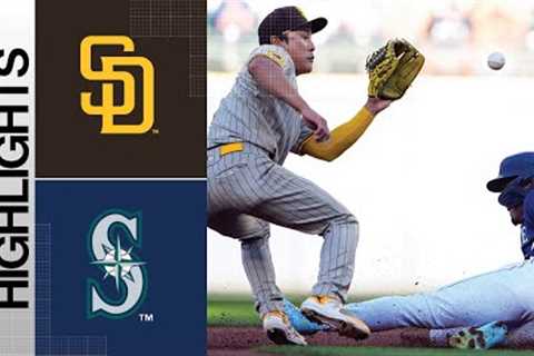 Padres vs. Mariners Game Highlights (8/8/23) | MLB Highlights