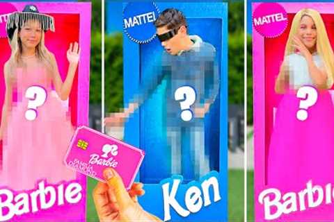 Becoming Barbie In Real Life (NO BUDGET Shopping Prize!)