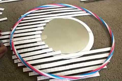 3 DOLLAR TREE Clever HULA HOOP IDEAS TO TRYOUT! NEW HOME WALL DIYS