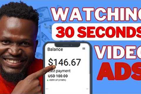 Earn $1 Every 30 Seconds Watching Video Ads Online | Make Money Online