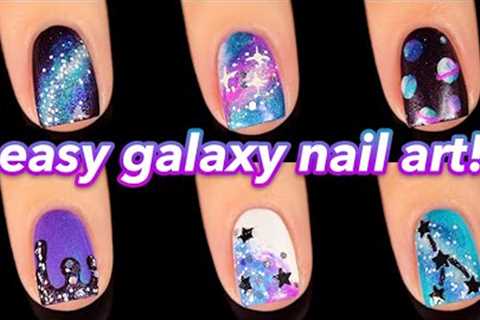 EASY Galaxy Nail Art Designs Tutorial Compilation! || KELLI MARISSA