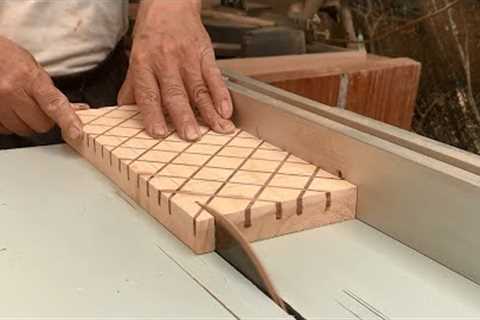 Woodworking Ideas Worth Watching To Learn // Seemingly Simple But Extremely Useful Tiems