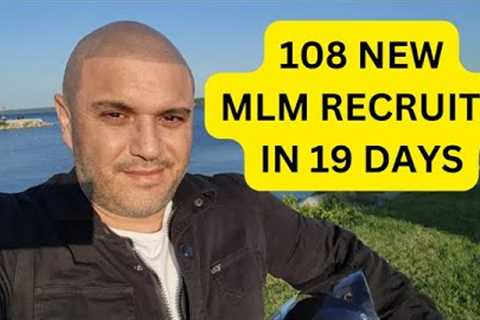 Network Marketing Recruiting - How I Recruited 108 Members In 19 Days #livegood #mlm