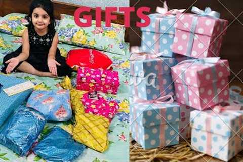 Wania's birthday gifts 🎁 🎁 #viral #viralvideo #blessed #trending