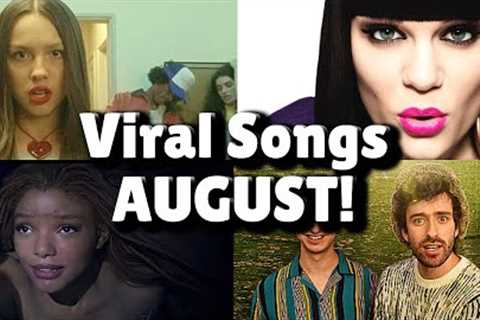 Top 40 Songs That Are Buzzing Right Now On Social Media! - AUGUST 2023!