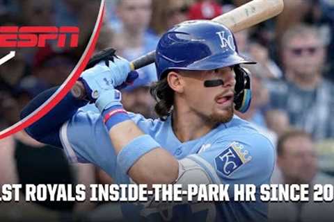 Bobby Witt Jr. bats INSIDE-THE-PARK HR off Mariners' miscues | MLB on ESPN