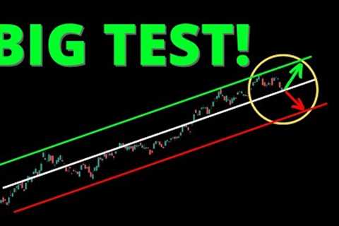 BIG TEST FOR THE STOCK MARKET! | #SPY #QQQ