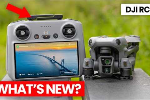 NEW DJI RC 2 Controller Review - WHAT’S NEW? | DJI AIR 3 &amp; Mini 3 Pro Tips &amp; Tricks