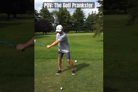 The Golf Prankster @shockdgolfballs  #bogeybois #golf #golfing #golfer
