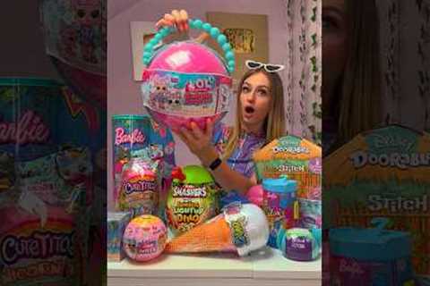 [ASMR] UNBOXING THE WORLD'S BIGGEST L.O.L MYSTERY BUBBLE SURPRISE!!😱🫧💦 (25+ FINDS!!🫢) #Shorts