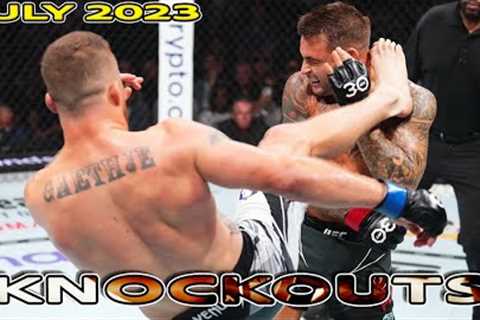 MMA Knockouts of July 2023