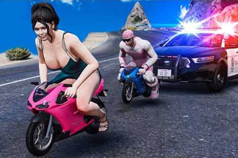 Robbing Banks with Selena Gomez in GTA 5