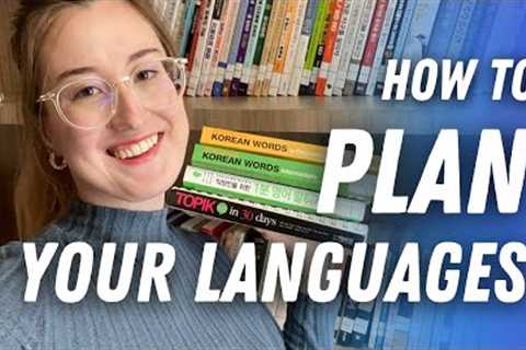 4 ways to schedule your language learning | Korean day in my life vlog #languagelearning