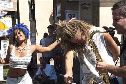 Top 10 Street Performance Duets With Random Strangers Compilation