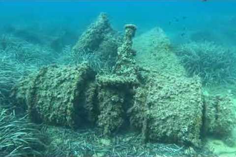 Scuba Diving Near the El Penon, In Calpe,Spain
