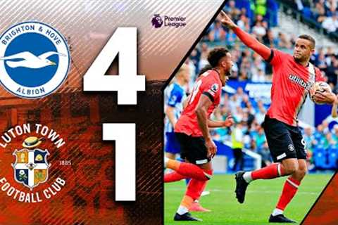 Brighton 4-1 Luton | Premier League Highlights