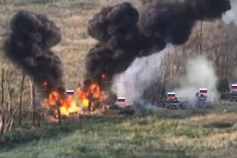 Today! Ukrainian Forces Blow Up Russian Howitzers with Artillery Units in Donetsk